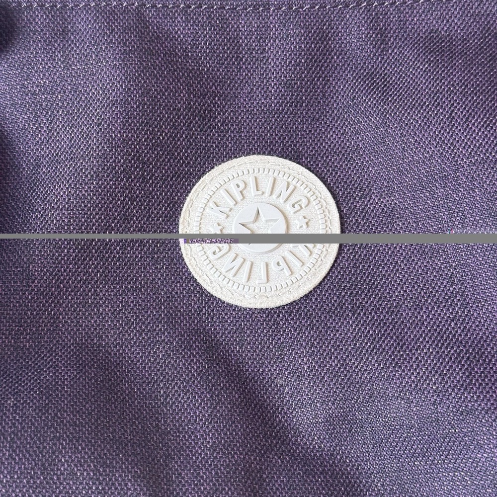 Kipling Amiel Handbag Crossbody Purse Dark Plum Purple Casual Everyday View 5